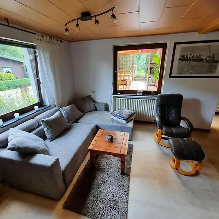 Eldorstal-1-ferienwohnung-in-bad-harzburg-mit-hund-direkt-am-nationalpark-1000-qm-garten Lejlighed *